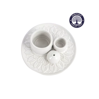 4-in-1 Wierookbrander & Kaarshouder