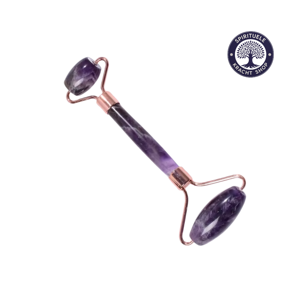 Amethist Gezichtsroller & Gua Sha Set