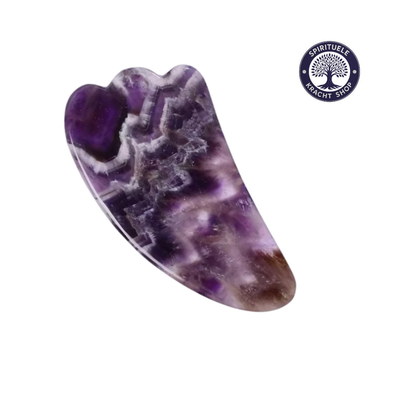 Amethist Gezichtsroller & Gua Sha Set