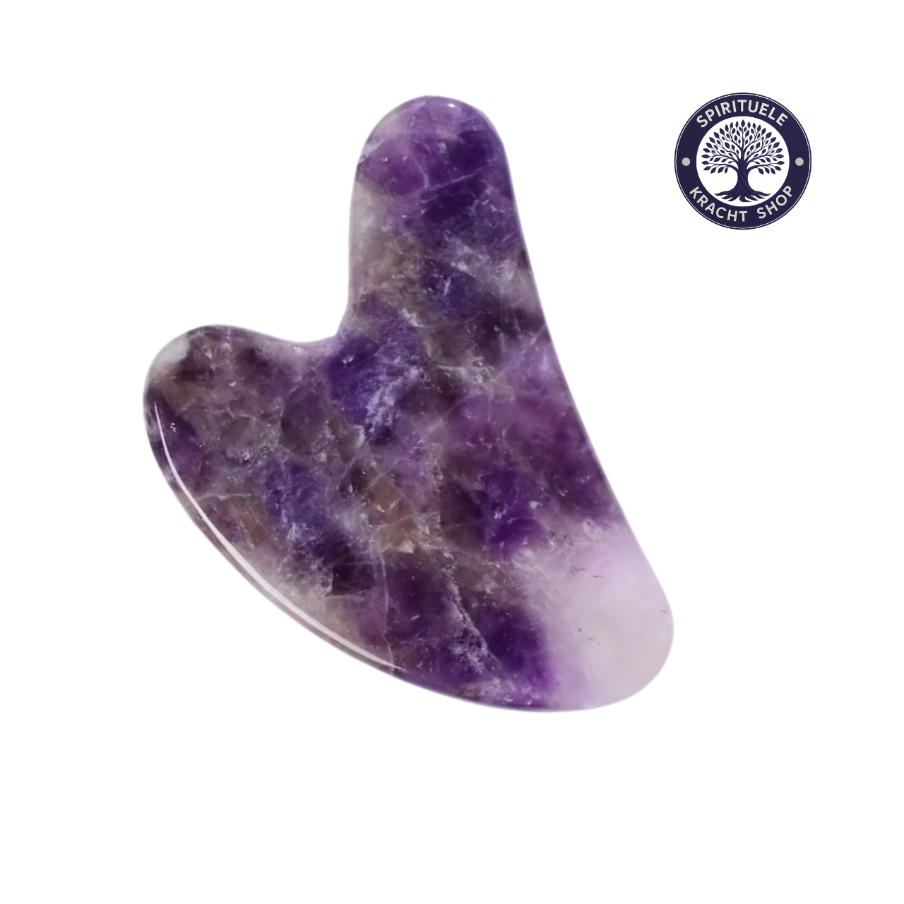 Amethist Gezichtsroller & Gua Sha Set