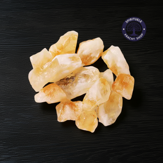 Natuurlijke Citrien Ruwe Steen 100g